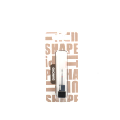 Shape It Up Fresa de diamante Mini llama afilada 2.1mm Rojo (Manicura Pedicura)