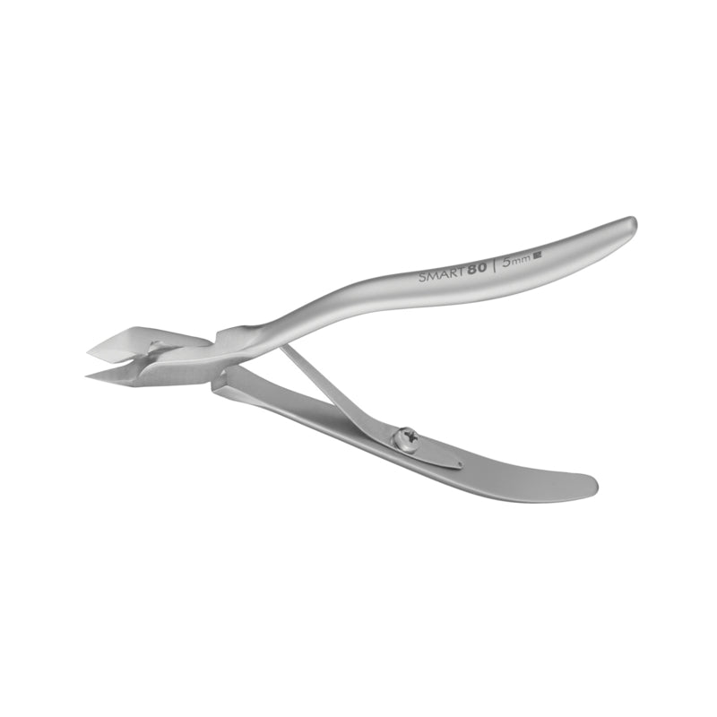Alicates profesionales para cutículas Staleks Smart 80, 7 mm, de mordaza completa (NS-80-7)