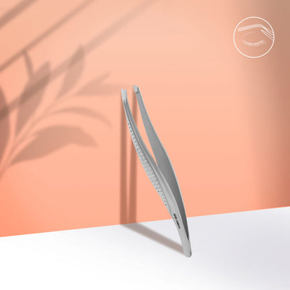 Staleks Eyebrow Tweezers Classic 12 Type 3 Wide Slanted (TC-12/3)