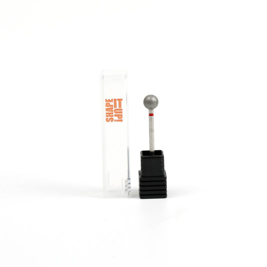 Shape It Up Diamond Frees Bit Ball 7.0mm Red (Manicure Pedicure)