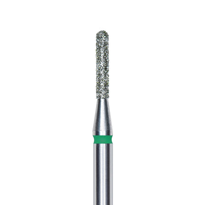 Staleks Diamond Bit Rounded Cylinder Green 1.4mm (Manicure Pedicure) (FA30G014/8K)