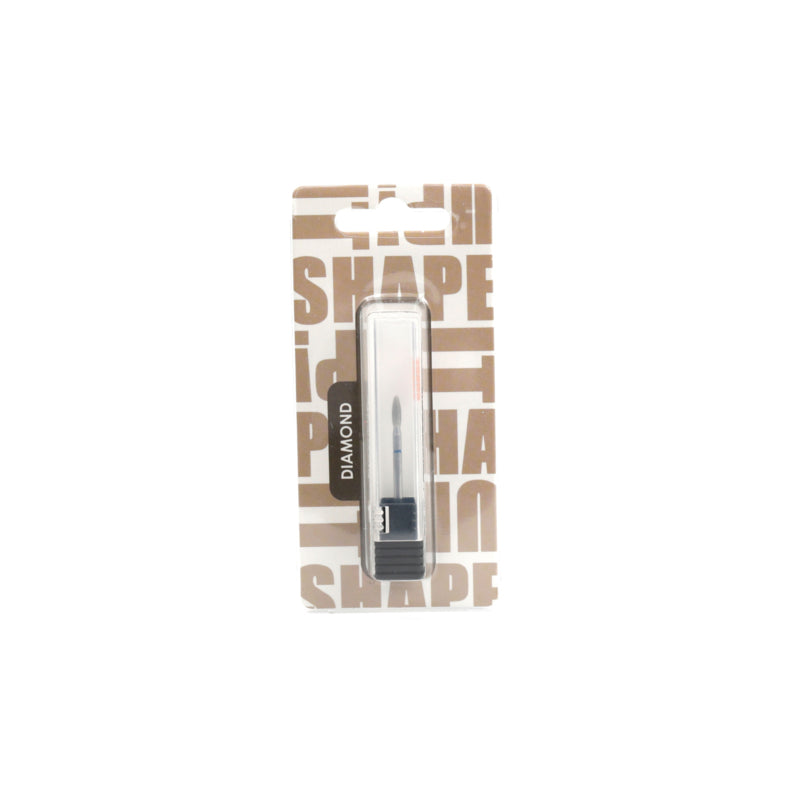 Shape It Up Diamond Frees Bit Wide Blunt Flame 2.5mm Blue (Manicure Pedicure)