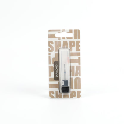 Shape It Up Diamond Frees Bit Cylinder Flat Top Medium 2.0 mm Blue (Manicure Pedicure)