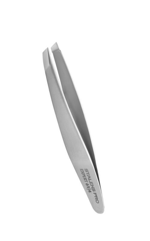 Staleks Pro Pinzas para cejas Expert 61 tipo 4 estrechas y biseladas (TE-61/4)