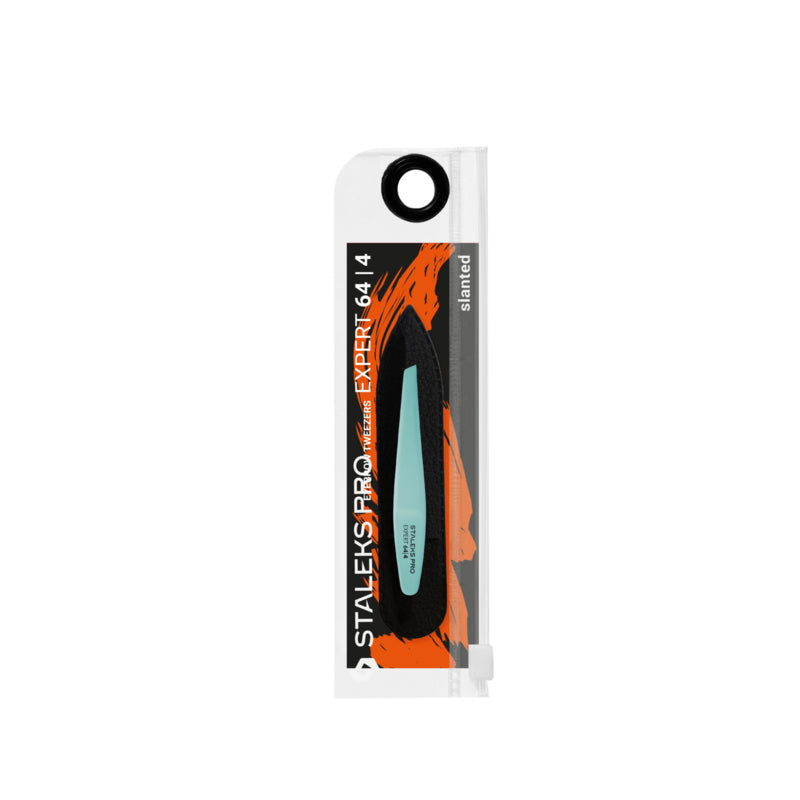 Staleks Pro Pinzas para cejas Expert 64 tipo 4 estrechas y biseladas (TE-64/4)