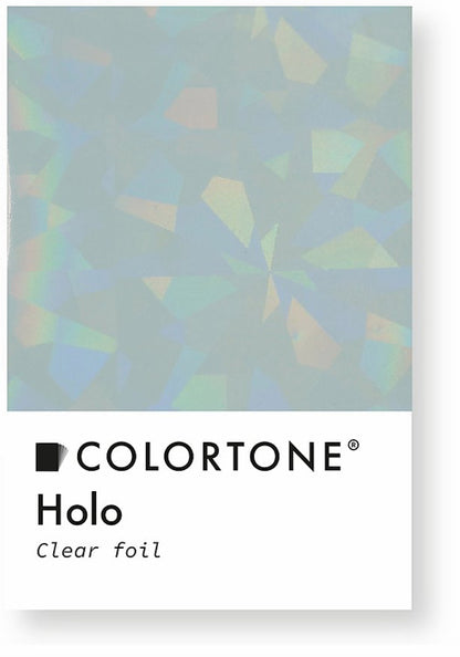 Lámina holográfica transparente Colortone