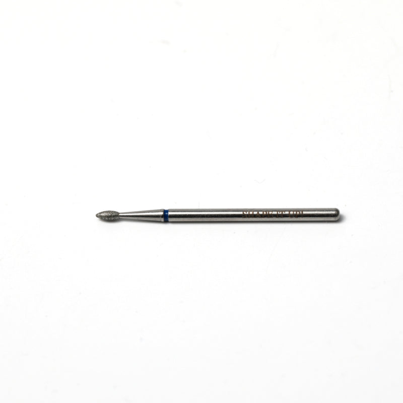 Shape It Up Fresa de diamante Mini llama afilada 1.8mm Azul (Manicura Pedicura)