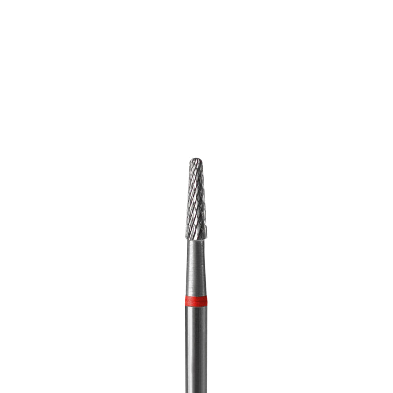 Staleks Carbide Nail Drill Bit Cone Red 2.3mm (FT71R023/8)