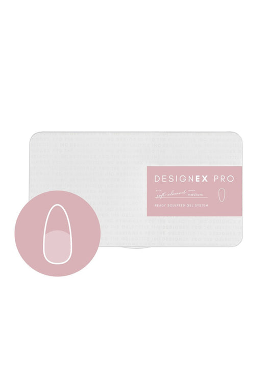 The GelBottle DesignEx Pro Medium Soft Almond Tips