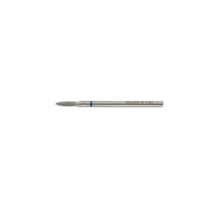 Shape It Up Diamond Frees Bit Narrow Blunt Bullet 1.6mm Blue (Manicure Pedicure)