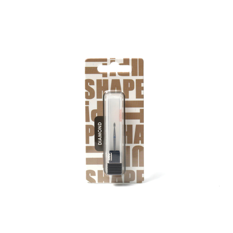 Shape It Up Fresa de diamante Mini llama afilada 1.8mm Azul (Manicura Pedicura)