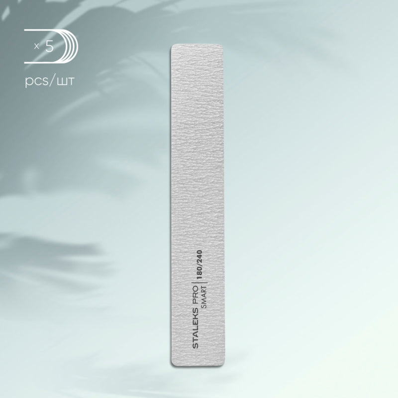 Lima ancha recta mineral Staleks Pro Smart, grano 180/240, paquete de 5 (NFB-31/2)