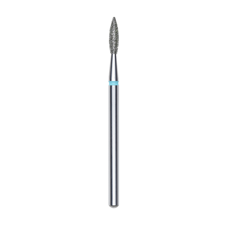 Fresa de diamante Staleks Frees de llama afilada azul 2.1mm (manicura pedicura) (FA11B021/8K)