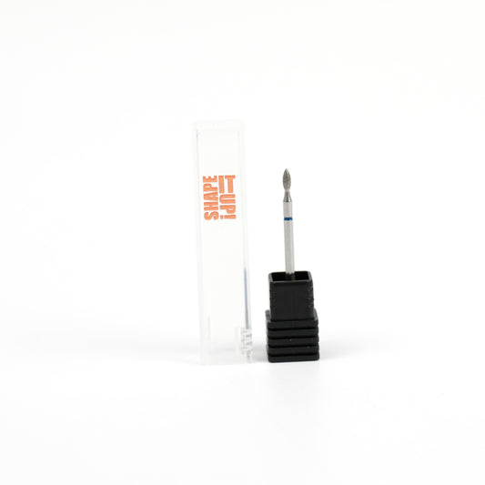 Shape It Up Diamond Frees Bit Sharp Mini Flame 2.2mm Blue (Manicure Pedicure)