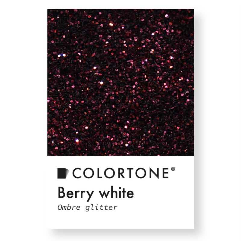 Purpurinas degradadas Colortone Berry White