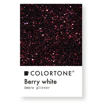 Purpurinas degradadas Colortone Berry White
