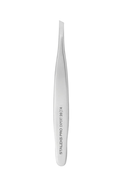 Staleks Pro Pinzas para cejas Expert 20 tipo 4 estrechas y biseladas (TE-20/4)