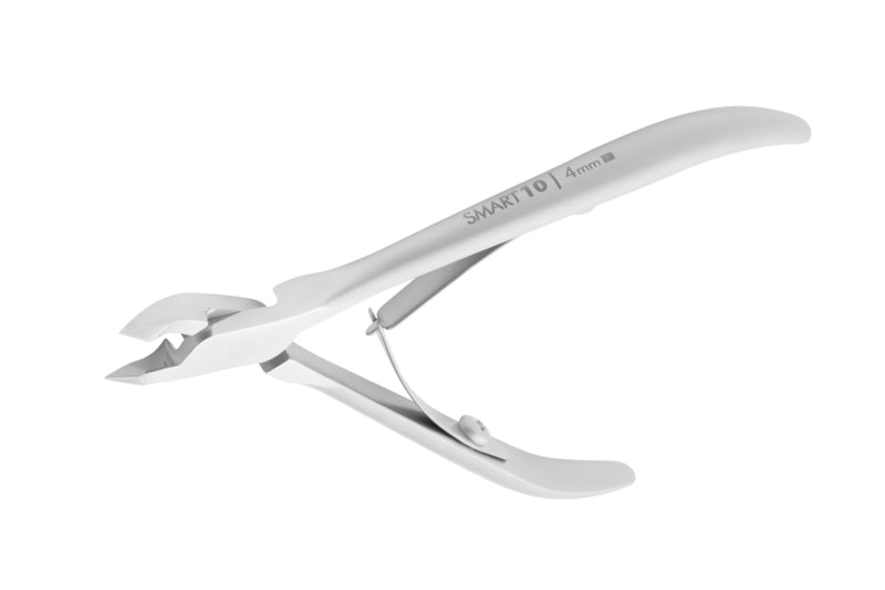 Alicates profesionales para cutículas Staleks Smart 10 de 4 mm, mordaza de un cuarto (NS-10-4)