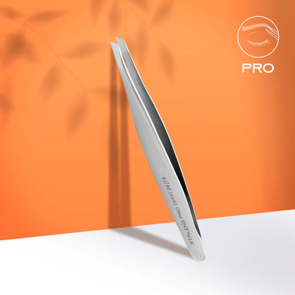 Staleks Pro Pinzas para cejas Expert 20 tipo 4 estrechas y biseladas (TE-20/4)