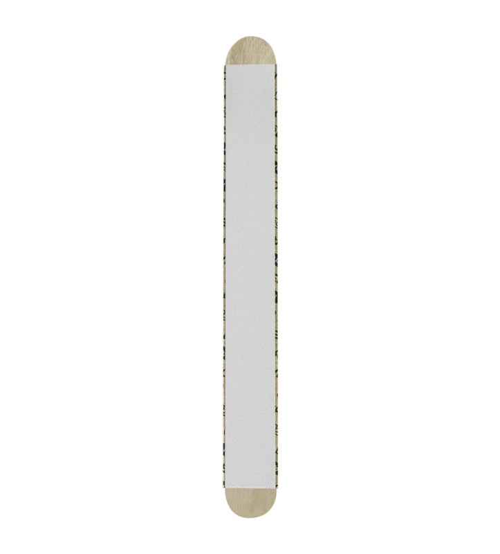 Staleks Pro Expert 20 lima recta Soft Base White + base de madera, 25 unidades (serie DWCE-20)