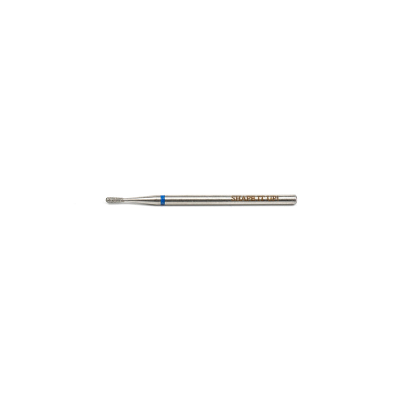 Shape It Up Fresa de Diamante Gota Invertida 1.2mm Azul (Manicura Pedicura)