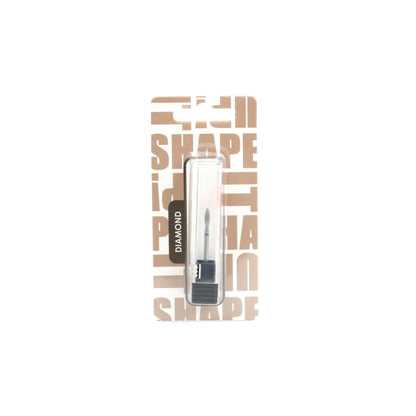 Shape It Up Fresa de diamante Llama afilada larga 2.5mm Azul (Manicura Pedicura)