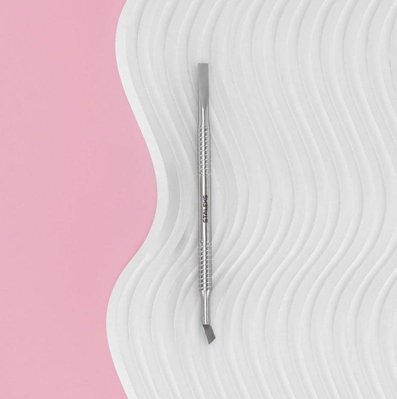 Empujador rectangular + cuchilla Beauty & Care 40 de Staleks, tipo 1 (PBC-40/1)