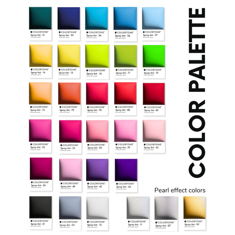 Colortone Air Brush Spray Tint Zwart (01)