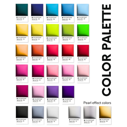 Colortone Air Brush Spray Tint Zwart (01)