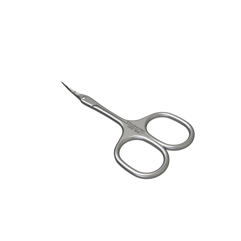 Staleks Professional Cuticle Scissors Ballerina UNIQ 10 Type 3 (SQ-10/3)