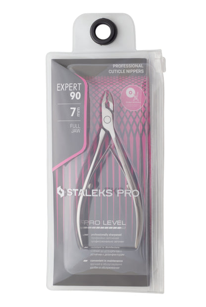 Staleks Professional Cuticle Nippers Expert 90 7 mm Full Jaw (NE-90-7)