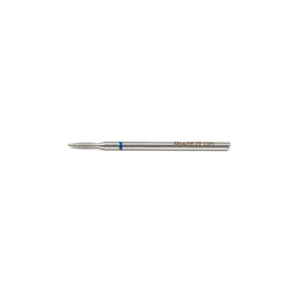 Shape It Up Diamond Milling Bit Blunt Flame 1.8mm Blue (Manicure Pedicure)