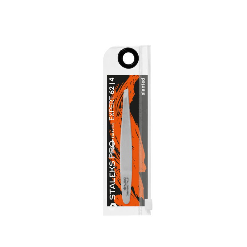 Staleks Pro Eyebrow Tweezers Expert 62 Type 4 Narrow Slanted (TE-62/4)