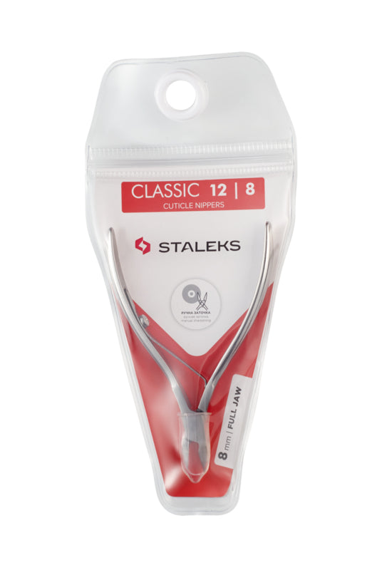 Staleks Cuticle Nippers Classic 12 8 mm Full Jaw (NC-12-8)