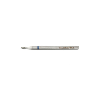 Shape It Up Fresa de diamante Mini llama afilada 1.6mm Azul (Manicura Pedicura)