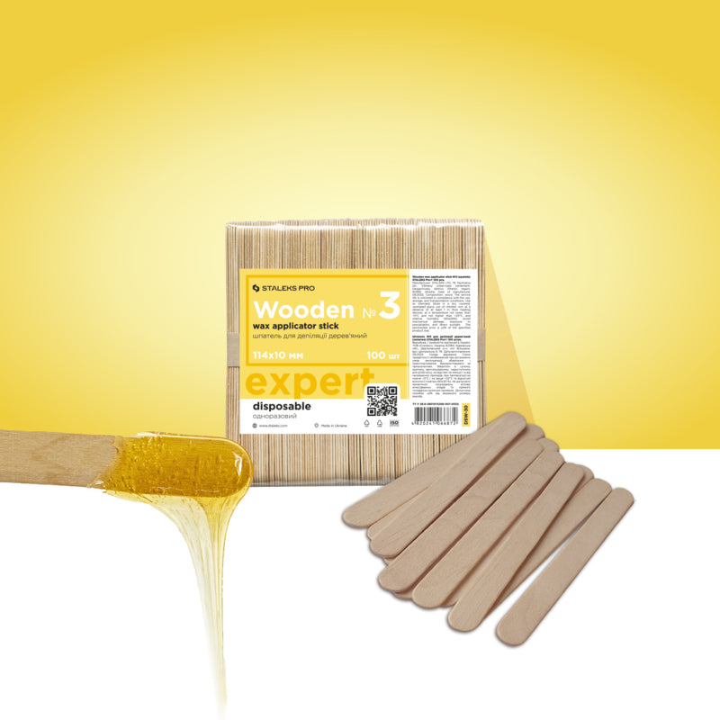 Staleks Pro Expert Aplicador de cera de madera ancho 150x17cm 100 unidades (DSW-10)