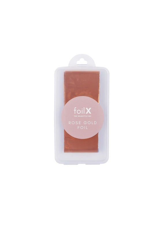 Lámina Rose Gold FoilX de The GelBottle