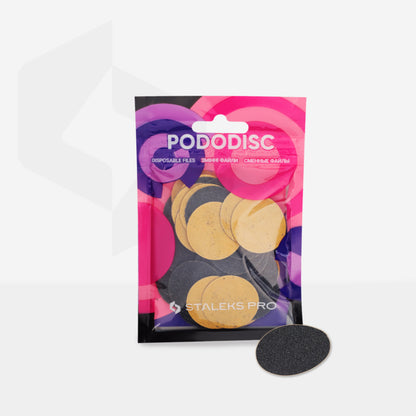 Staleks Refill Pads For Pododisc L Black (50 pc) (PDF-25 series)