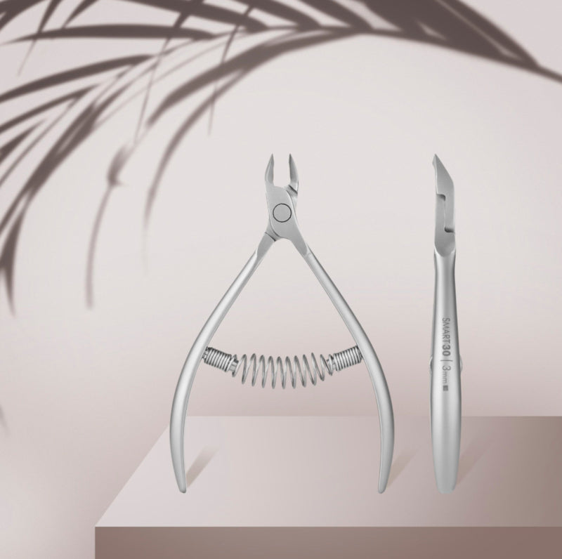 Staleks Professional Cuticle Nippers Smart 30 3mm Quarter Jaw (NS-30-3)
