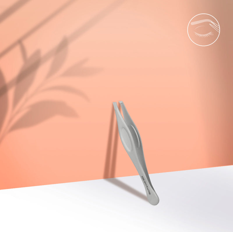 Staleks Eyebrow Tweezers Beauty & Care 20 Type 4 Narrow Slant (TBC-20/4)
