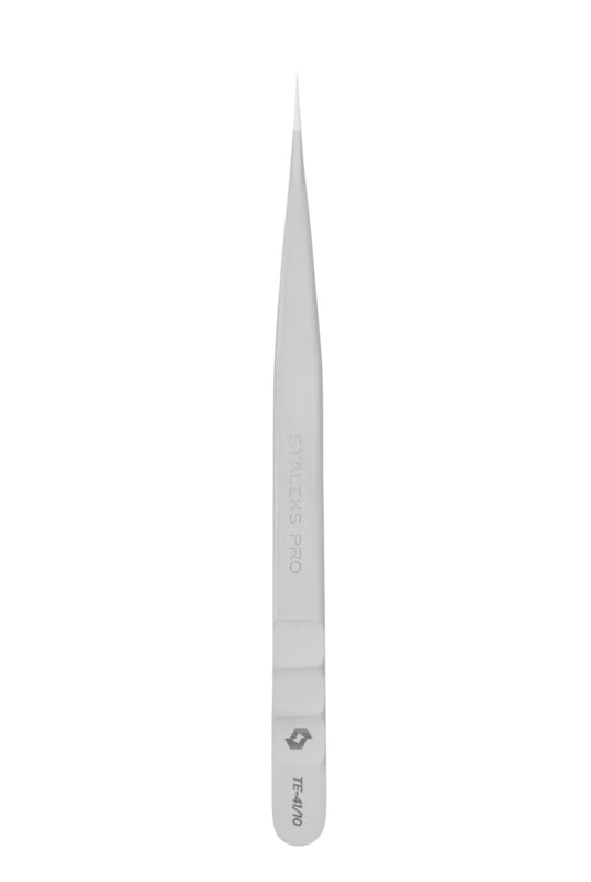 Staleks Pro Pinzas para pestañas Expert 41 tipo 10 rectas (TE-41/10)