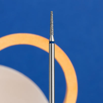 Fresa de diamante Staleks Frustum Blue, 1.6mm de longitud (manicura y pedicura) (FA70B016/10K)