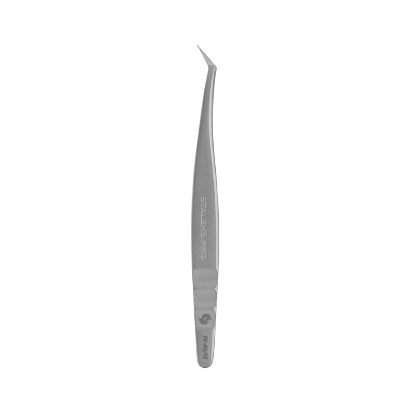 Staleks Pro Pinzas para pestañas Expert 40 tipo 13 en forma de L 40 (TE-40/13)
