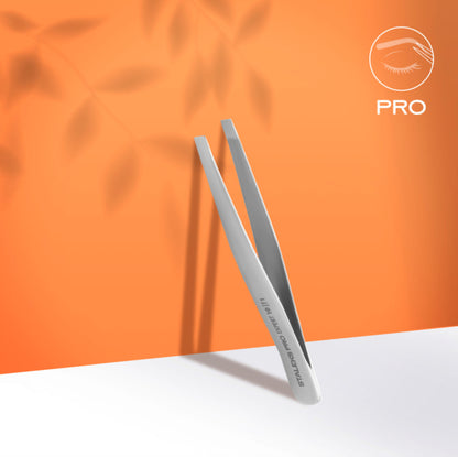 Staleks Pro Eyebrow Tweezers Expert 10 Type 1 Wide Straight (TE-10/1)