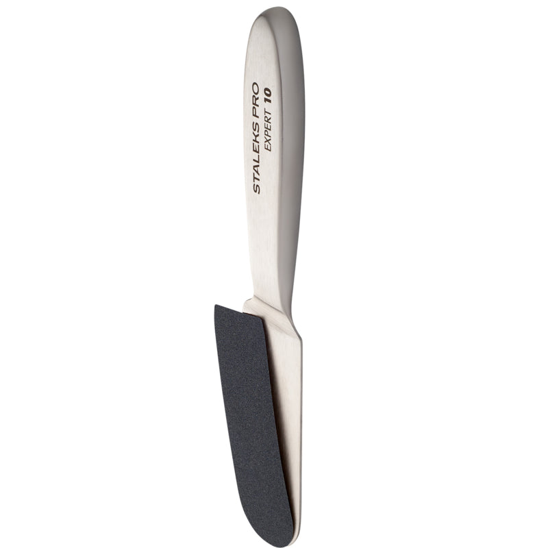 Raspador de pies con base metálica Expert 10 de Staleks, tipo 10 (MBE-10)