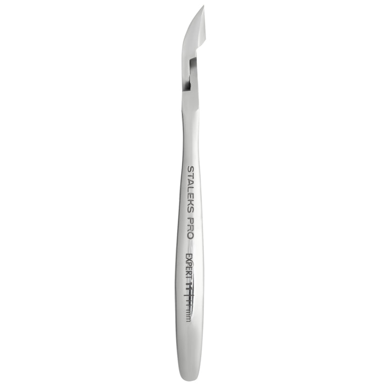 Alicates profesionales para cutículas Staleks Expert 11 de 11 mm, mordaza completa (NE-11-11)