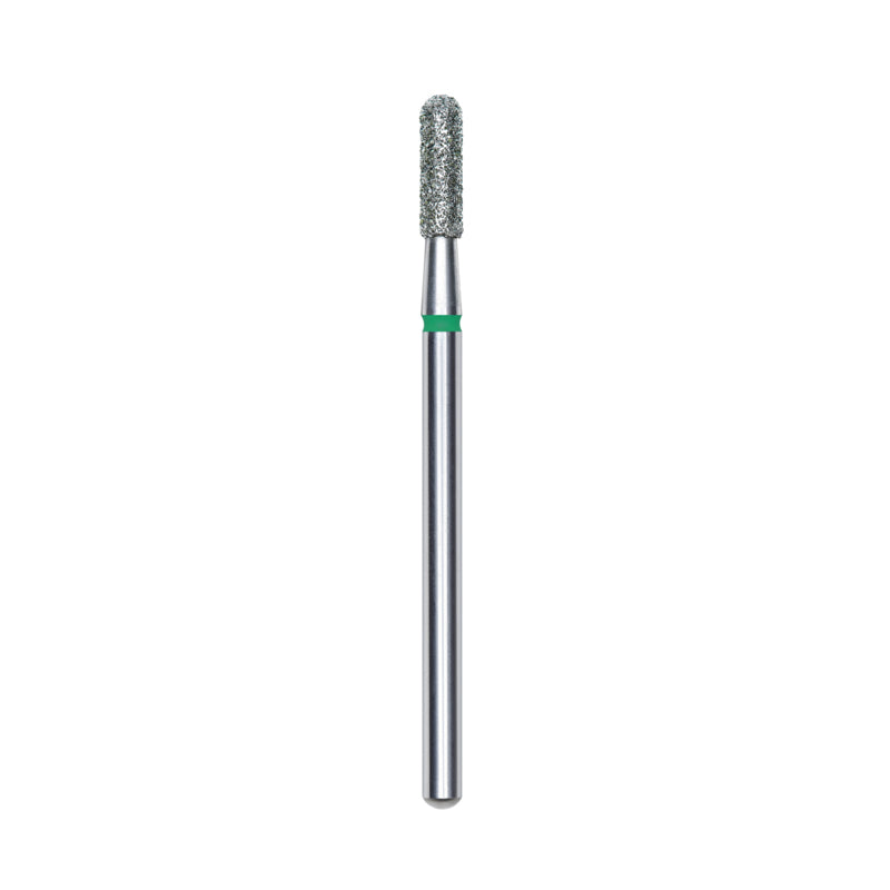 Staleks Fresa Diamantada Cilindro Redondeado Verde 2.3mm (Manicura Pedicura) (FA30G023/8K)