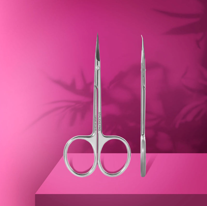 Tijeras profesionales para cutículas Staleks Expert 51 Tipo 3 24.5 mm (SE-51/3)