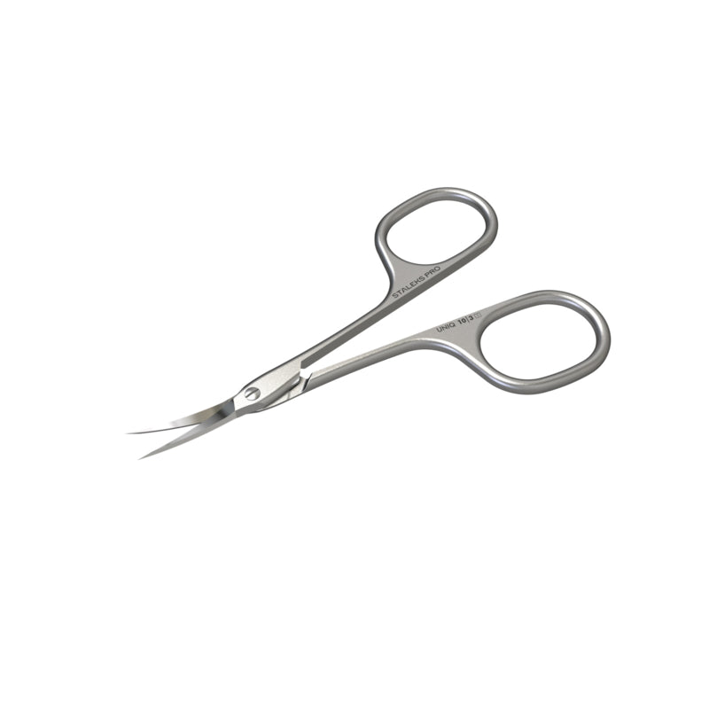 Staleks Professional Cuticle Scissors Ballerina UNIQ 10 Type 3 (SQ-10/3)