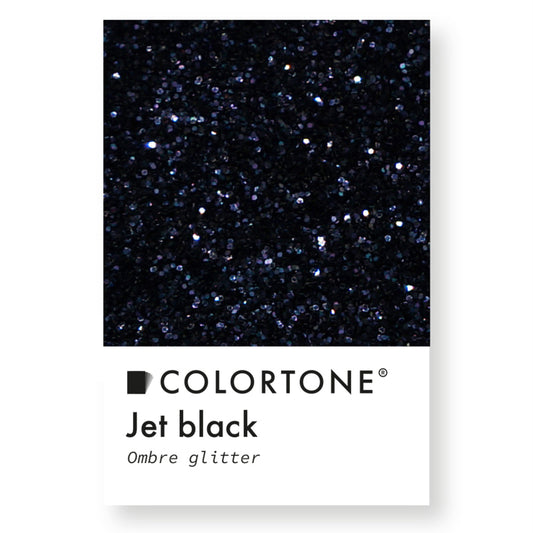 Colortone Ombré Glitters Jet Black
